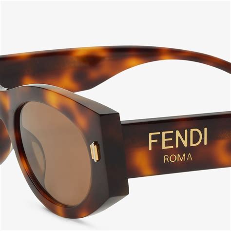 fendi roma havana acetate sunglasses|Fendi Roma .